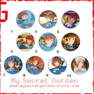 Nausicaä Of The Valley Of The Wind 風の谷のナウシカ Anime Pinback Button Badge Set 1a,1b or 1c ( or Hair Ties / 4.4 cm Badge / Magnet / Keychain Set )